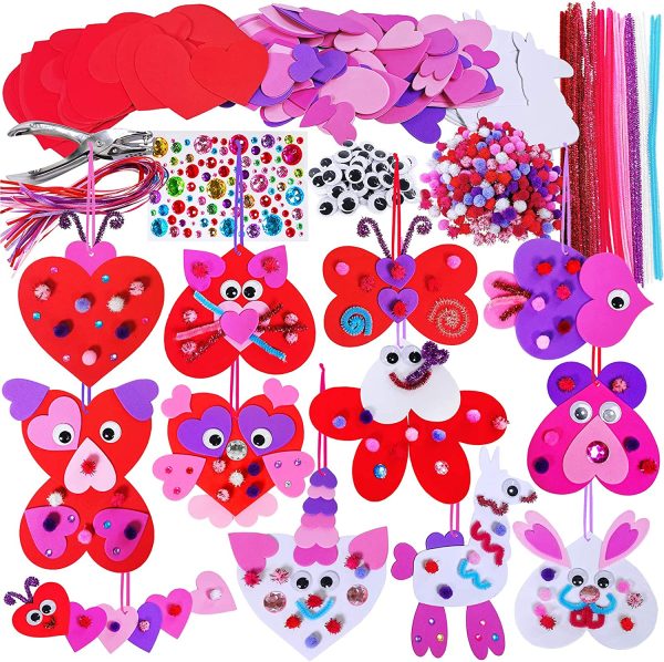 24 Sets Valentine's Day Craft Kits